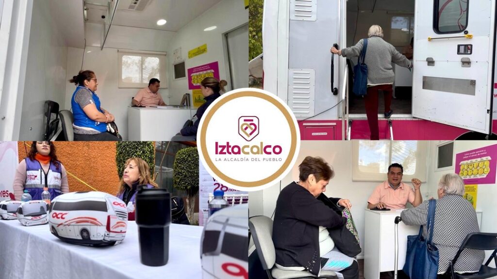 Caravana Rosa acerca mastografías gratuitas a mujeres en Iztacalco