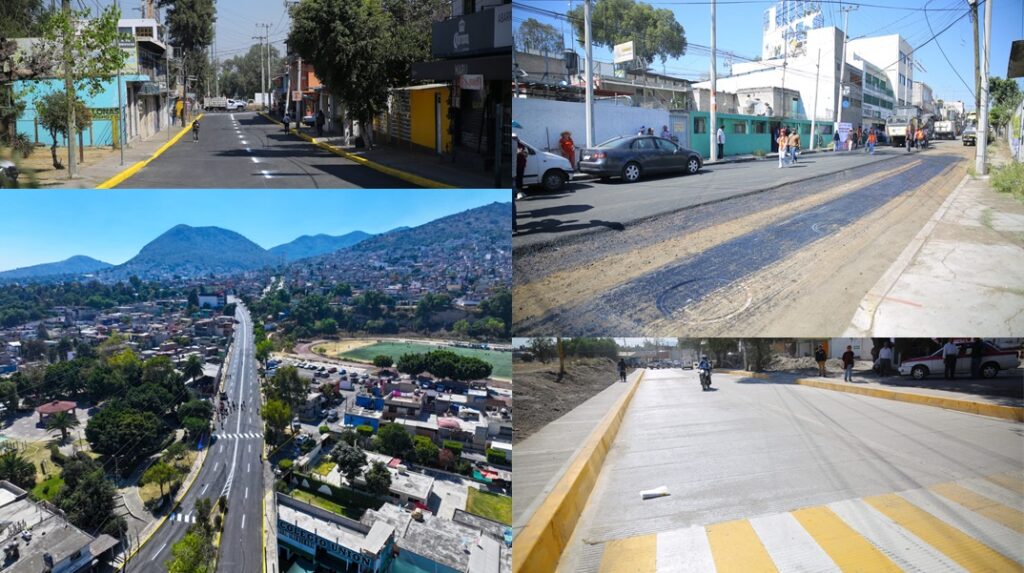 Repavimentación histórica en Ecatepec: Las avenidas Insurgentes y Nacional renacen tras años de abandono