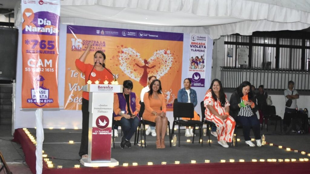 Tláhuac se suma a los 16 Días de Activismo Contra la Violencia Hacia las Mujeres y Niñas