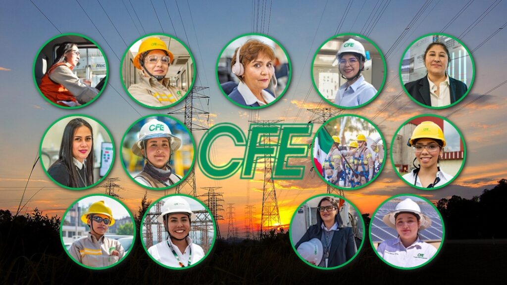 La CFE promueve la igualdad de género en todas sus funciones, con más oportunidades en entornos libres de violencia