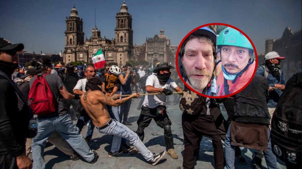 Marcha “Z” resulta “tutti-frutti”, pero con rijosos de siempre; periodistas pagan platos rotos (también como siempre)