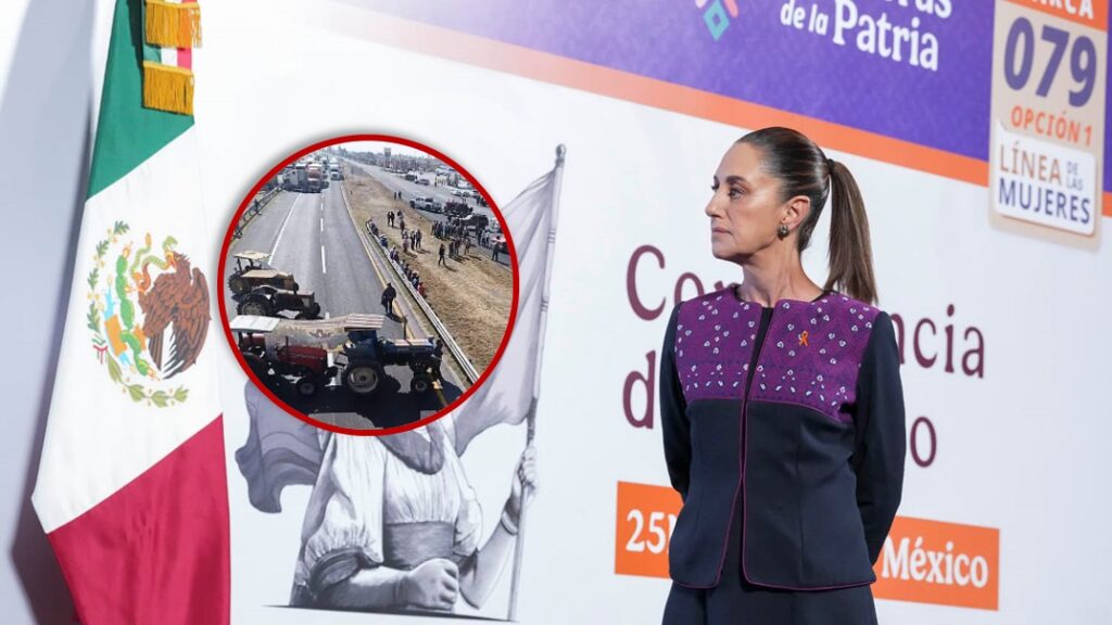 Con bloqueos pretenden mantener privilegios en el uso del agua, acusa Sheinbaum