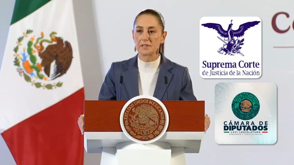 SCJN y Cámara de Diputados condenan acoso sexual contra Sheinbaum