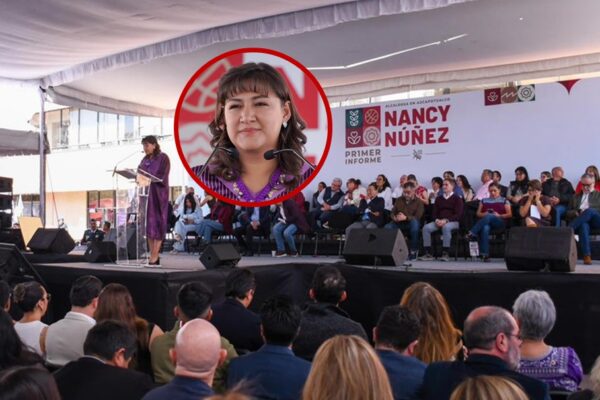 Frente a más de 8 mil vecinos de Azcapotzalco, Nancy Núñez rinde su primer informe de gobierno
