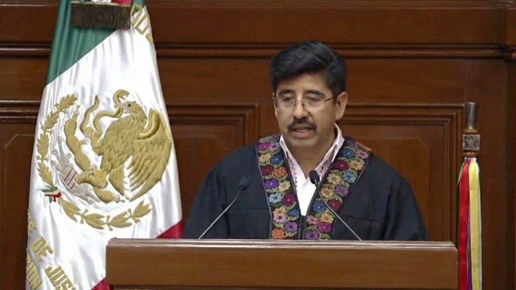 Una justicia que escuche al pueblo, nunca será selectiva, parcial ni cupular: Primer Informe del Ministro Presidente Aguilar Ortiz