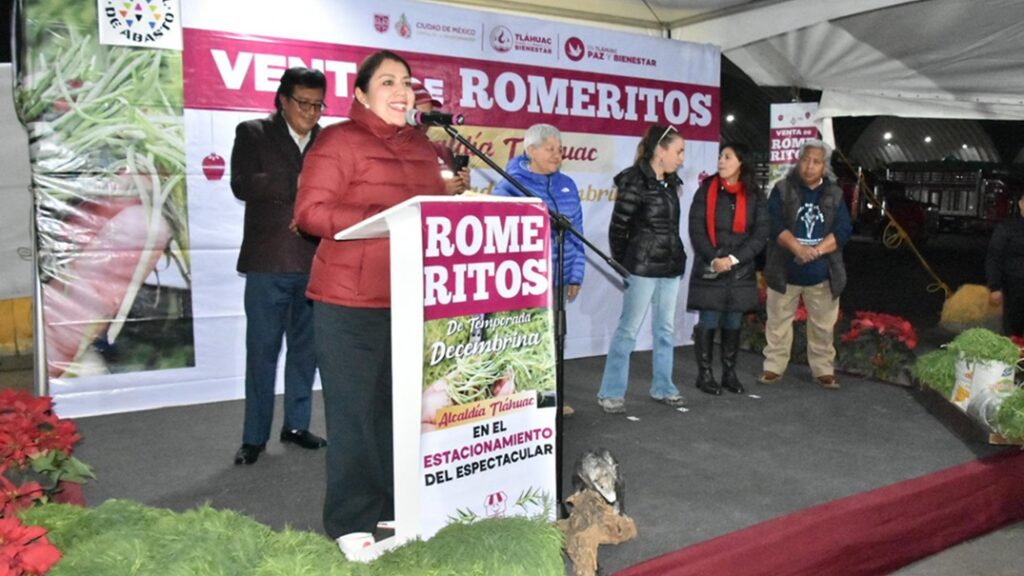 Arranca venta de romerito de San Andrés Mixquic en la central de abasto