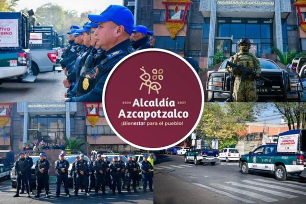 Arranca Operativo Decembrino por la seguridad en Azcapotzalco