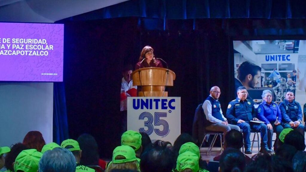 Avanza coordinación de seguridad escolar en Azcapotzalco