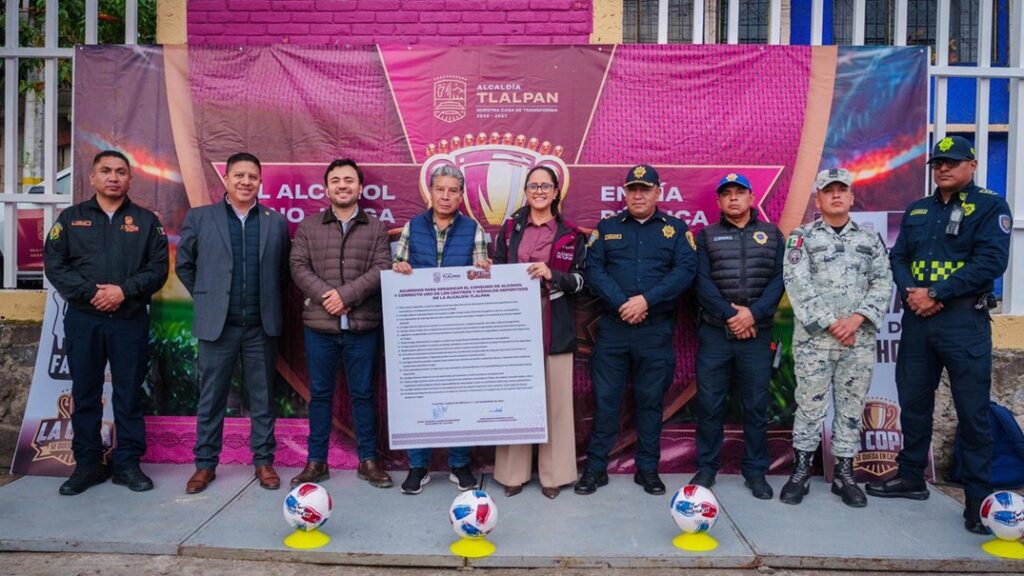 Gaby Osorio presenta “La copa se queda en casa”, estrategia integral de seguridad y cero alcohol para recuperar deportivos y espacios públicos