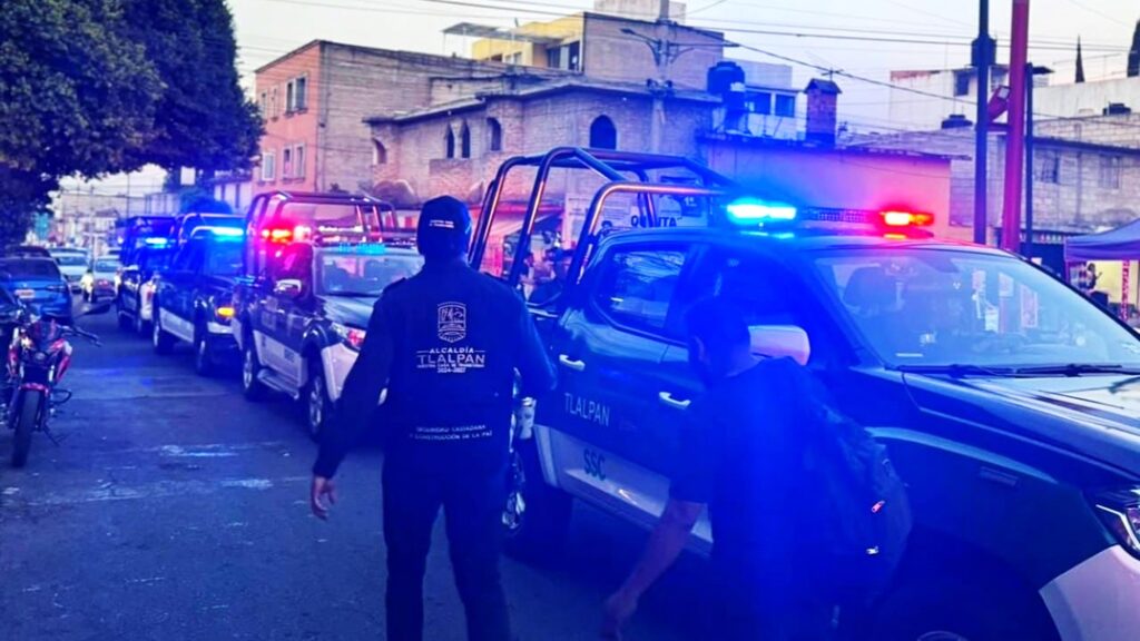 Informe de seguridad muestra reducción de 26.64 % en delitos de alto impacto en Tlalpan