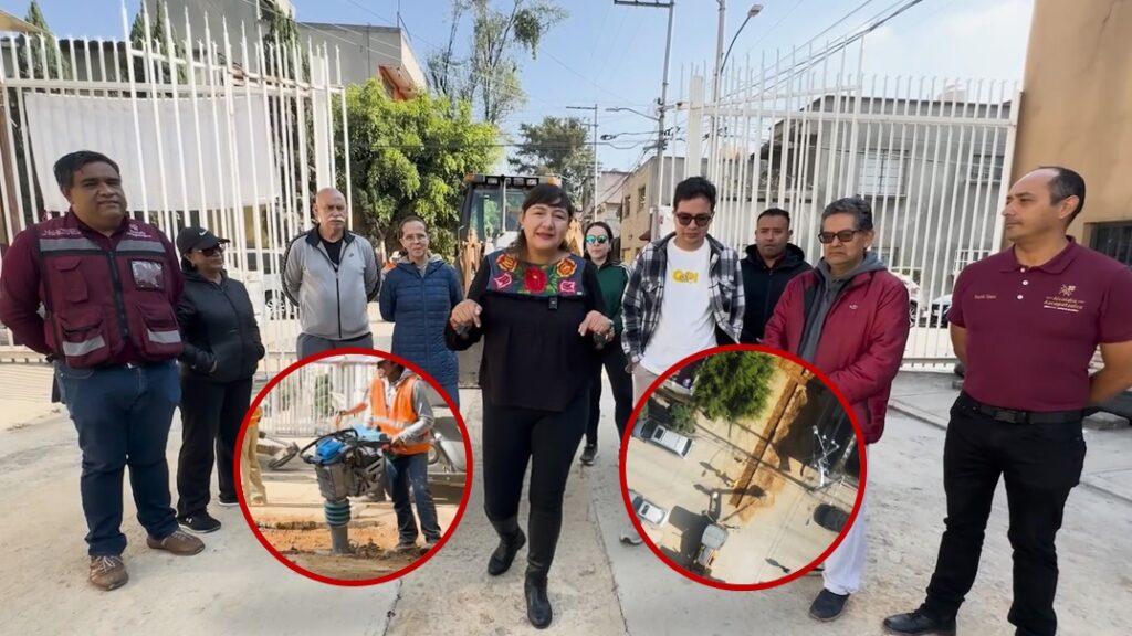 Renuevan drenaje de Ampliación Cosmopolita en Azcapotzalco