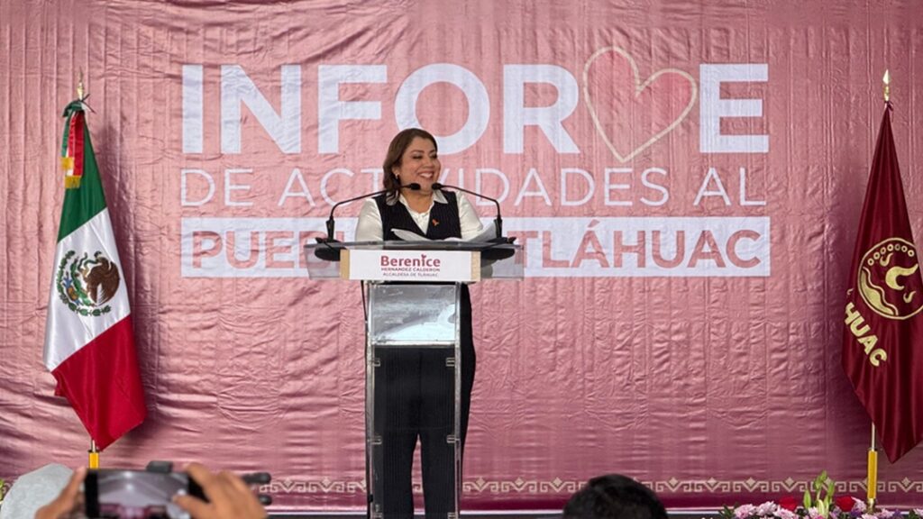 Reafirma Berenice Hernández su compromiso en Tláhuac