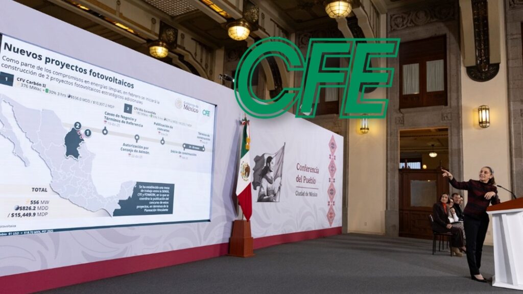 Presenta Sheinbaum plan de expansión eléctrica