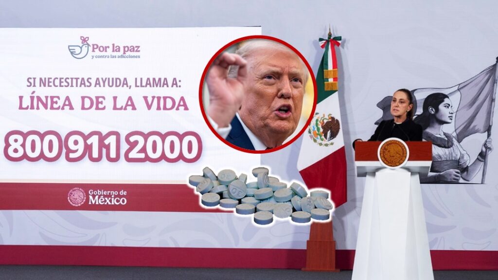 Sheinbaum cuestiona decreto de Trump sobre fentanilo; “se deben atender las causas”, afirma