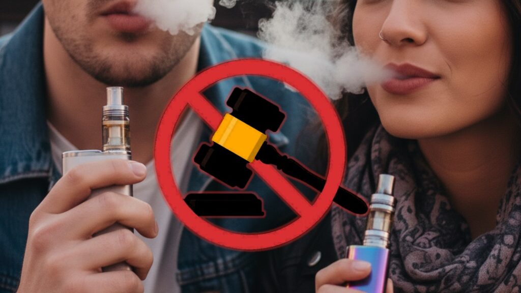 Prohibido vapear ¿excepto en redes?