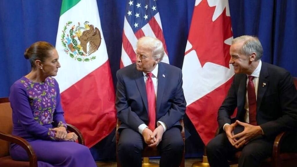 Encuentro “muy positivo” con Trump y Carney, destaca Sheinbaum