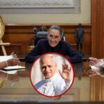 Sheinbaum platica con el Papa y lo invita a México