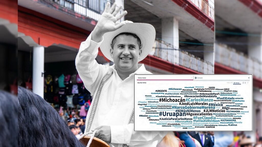 Asesinato contra Carlos Manzo: el pulso mediático y digital por posicionar la tragedia