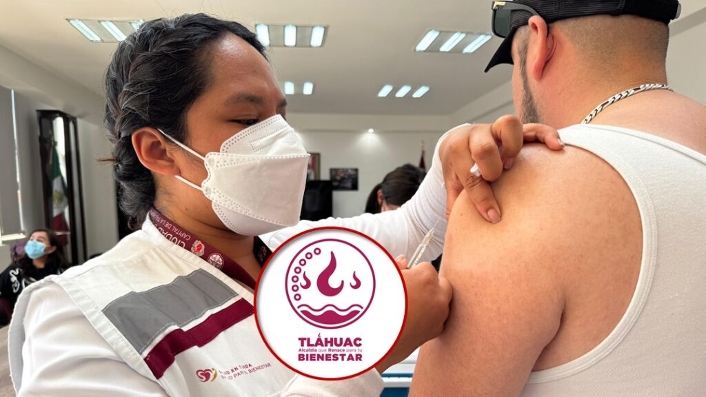 Refuerzan en la Alcaldía Tláhuac, campaña de vacunación contra el sarampión