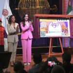 Develan billete de lotería para conmemorar 450 años de la Fundación de León, Guanajuato