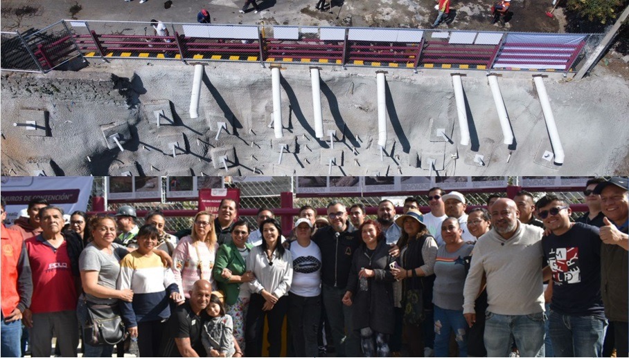 La Magdalena Contreras fortalece su infraestructura con muros de contención