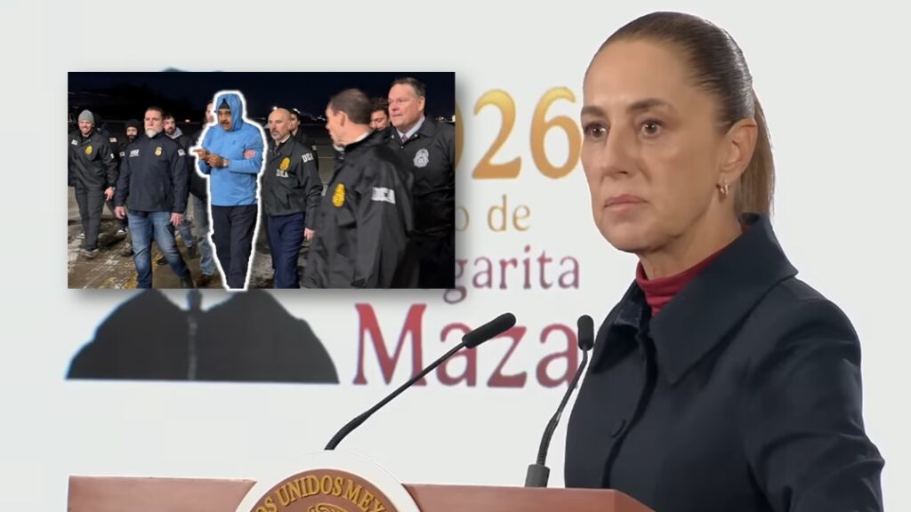 La mandataria Claudia Sheinbaum volvió a cuestionar la intervención militar estadunidense en Venezuela y reiteró su defensa de la soberanía en cualquier nación.