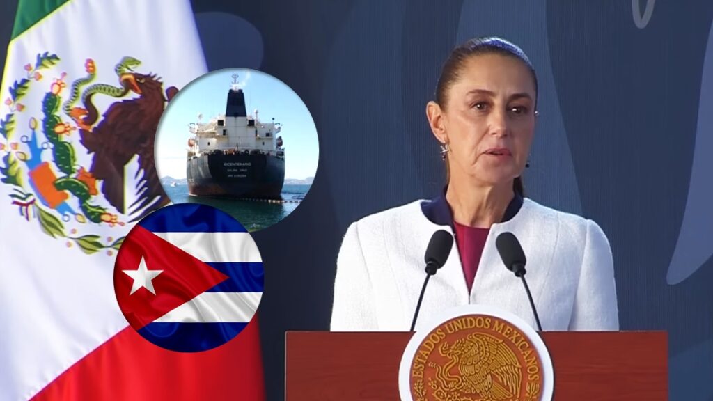 Sheinbaum vuelve a desmentir a “Reforma”; envíos de crudo a Cuba, los mismos que en gobiernos anteriores, dice