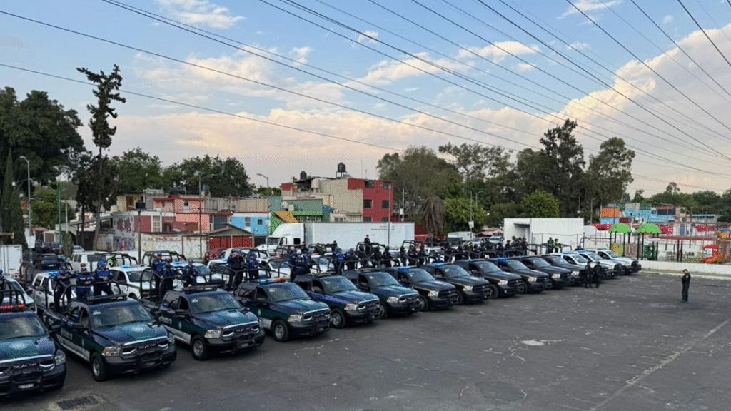 Policía Auxiliar de Iztacalco refuerza operativos en seguridad ciudadana