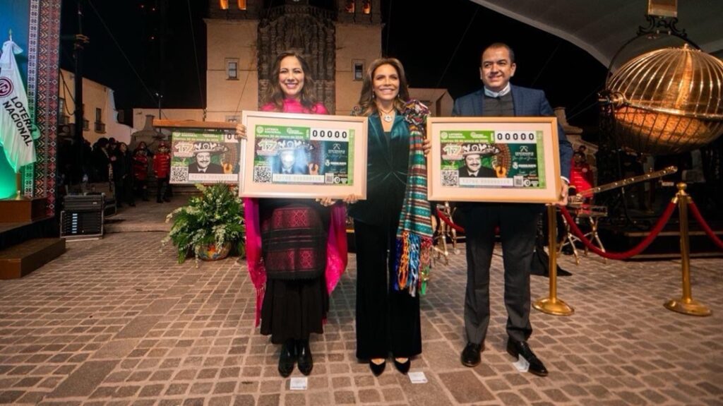 Lotería Nacional realiza sorteo en territorio para rendir homenaje a José Alfredo Jiménez en su natal Dolores Hidalgo, Guanajuato