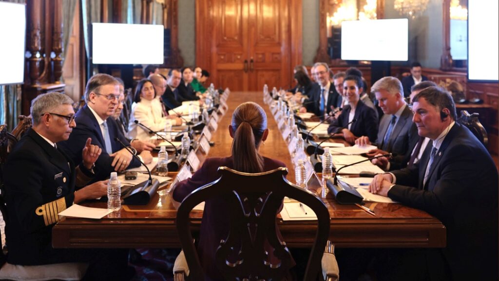 Presidenta Sheinbaum recibe a ministro y empresarios canadienses