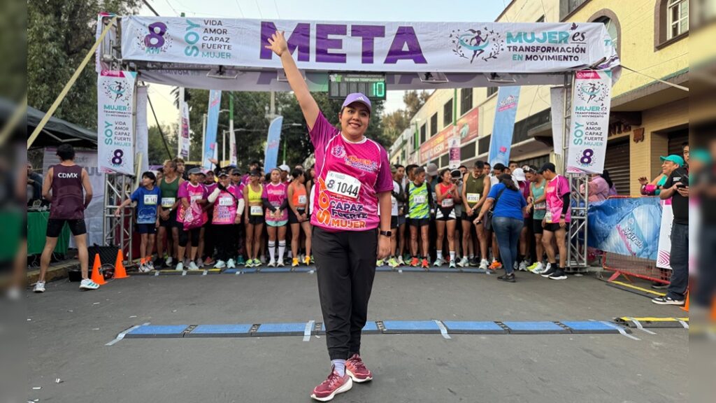 Carrera “Mujeres que Transforman” en Tláhuac, más de 4 mil participantes
