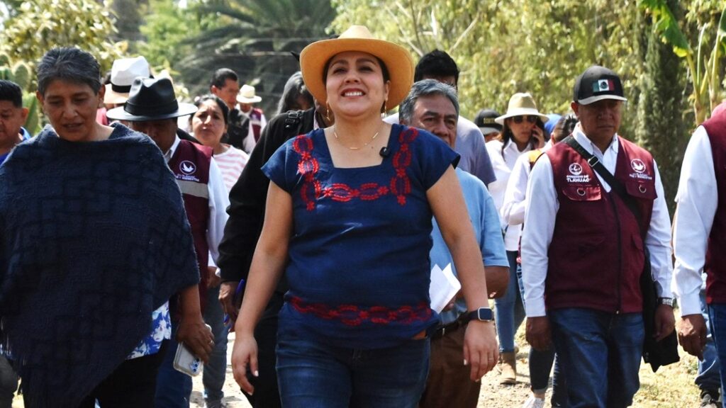 Anuncia alcaldesa de Tláhuac sendero seguro en San Juan Ixtayopan