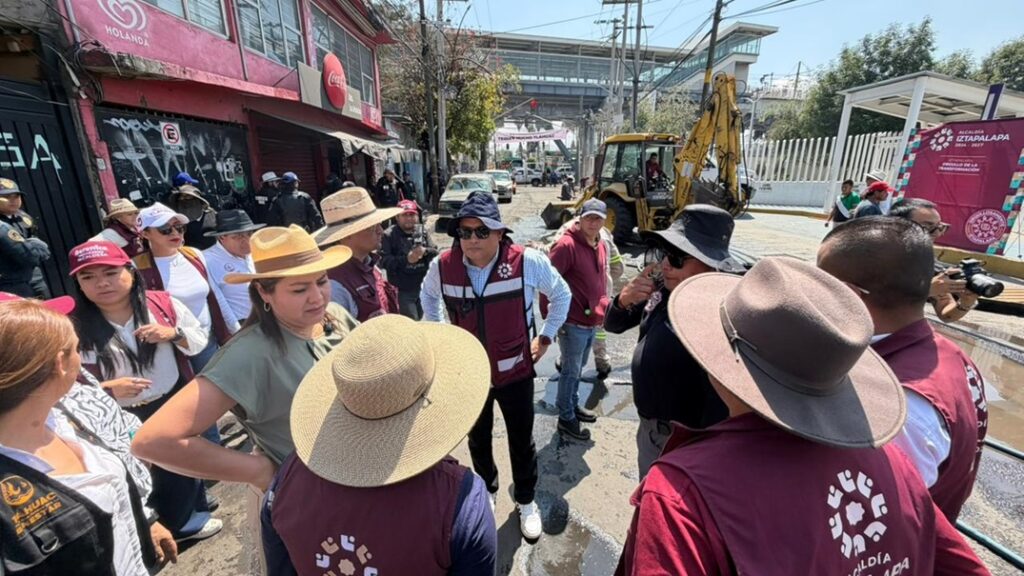 Tláhuac e Iztapalapa anuncian reparación del drenaje de Calle Providencia para evitar inundaciones