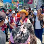 Tequio masivo en la colonia La Conchita, de Tláhuac