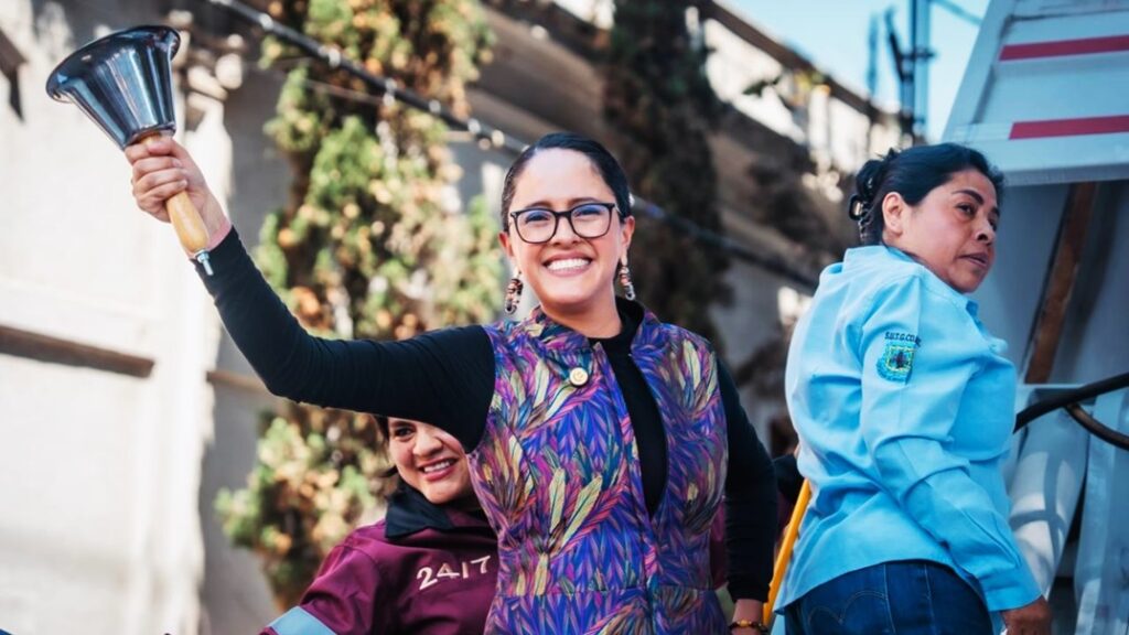 Fortalecimiento del servicio de limpia en Tlalpan con 6 camiones nuevos