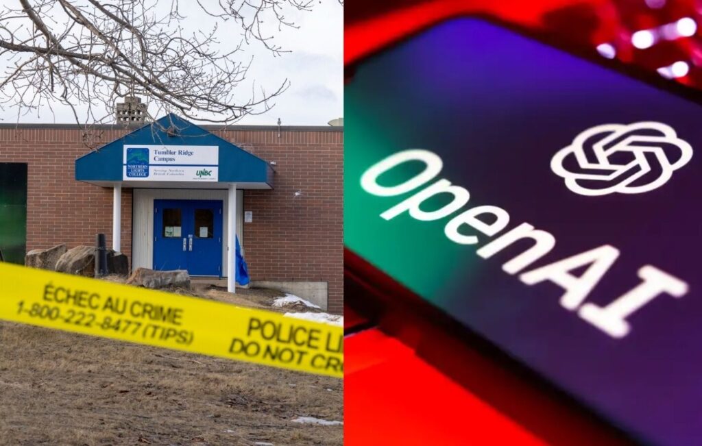 Omisión de Open IA en tiroteo escolar en Canadá