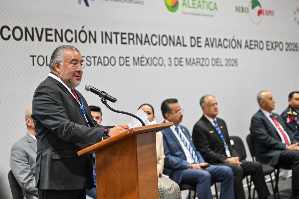 Aero Expo 2026: Gobierno del EdoMéx mantiene confianza para desarrollo de industria aeronáutica