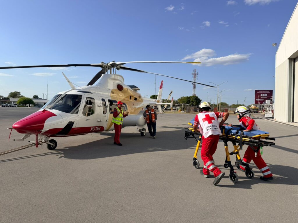 Capacita Gobierno del Estado de México a 115 especialistas de Guanajuato y Tamaulipas en evacuación aeromédica