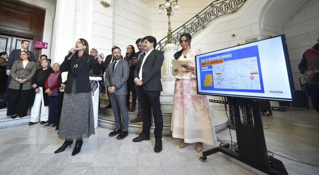 Se cae argumento jurídico de Rojo de la Vega; Negó el permiso de demolición después del colapso.