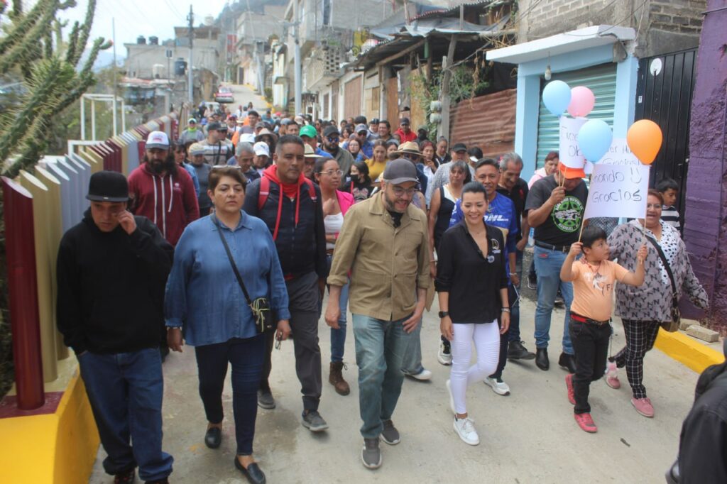 La Magdalena Contreras transforma calles y espacios públicos en las Cruces y el Ocotal