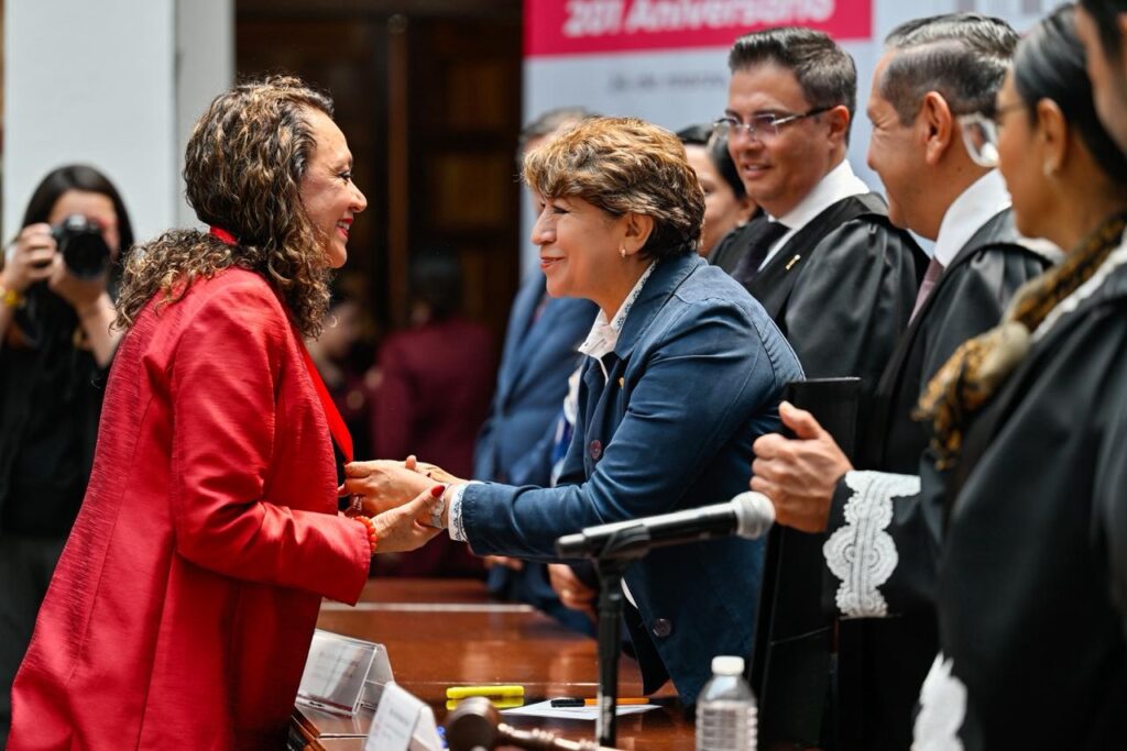 Justicia, eje del bienestar y de la confianza social en el Estado de México: Gobernadora Delfina Gómez