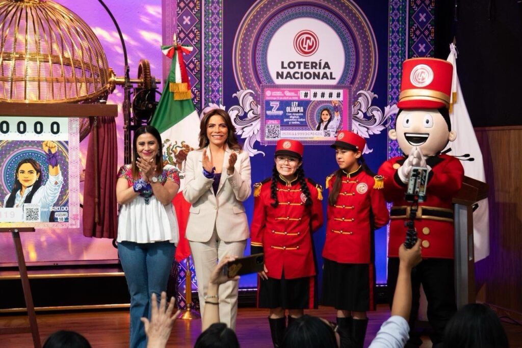 Billete de Lotería Nacional conmemora aniversario de la Ley Olimpia