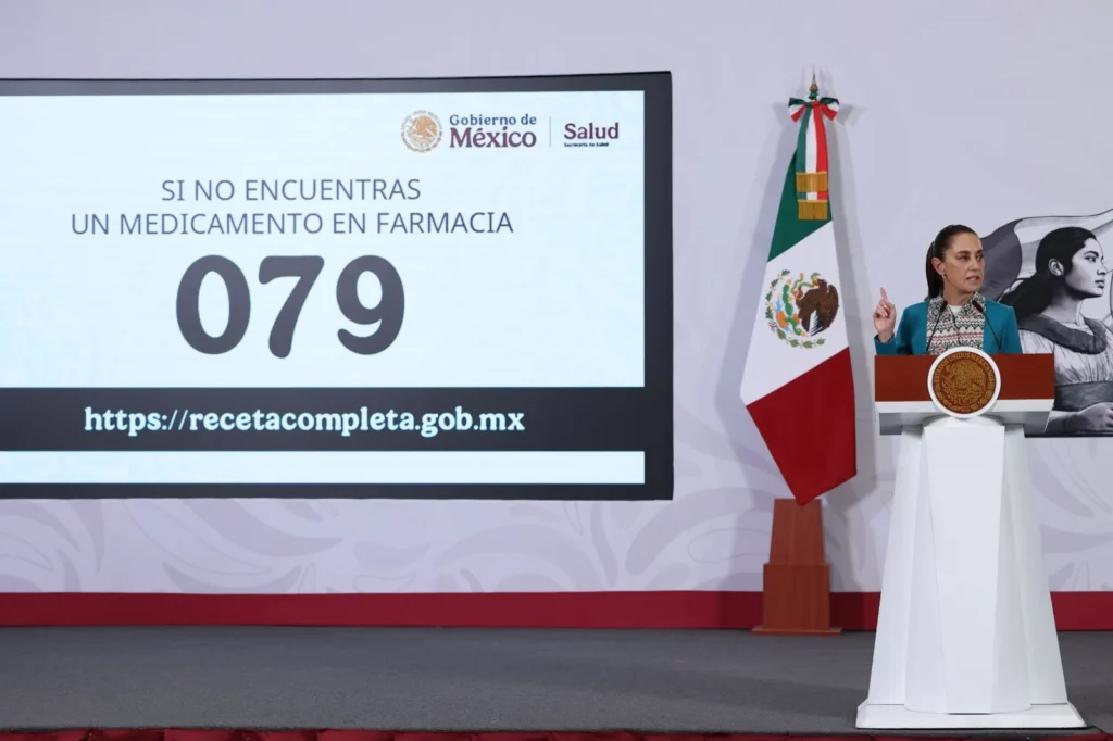 Abasto de medicamentos en farmacias del sector salud alcanza 97%