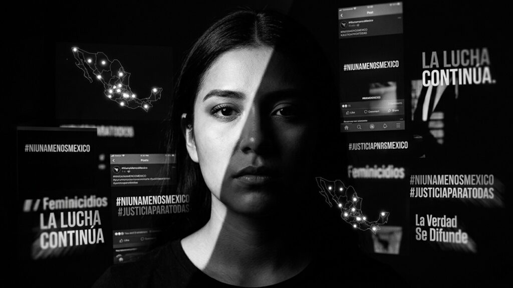 Feminicidios, medios y redes