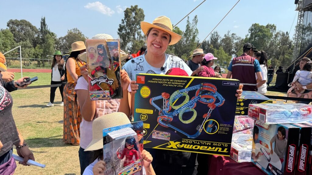 Más de 4 mil niñas y niños celebraron su día en el Bosque de Tláhuac