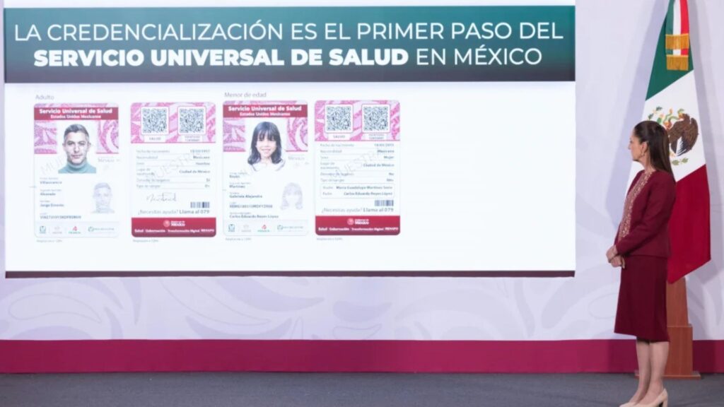 Sheinbaum anuncia el nuevo Servicio Universal de Salud en México