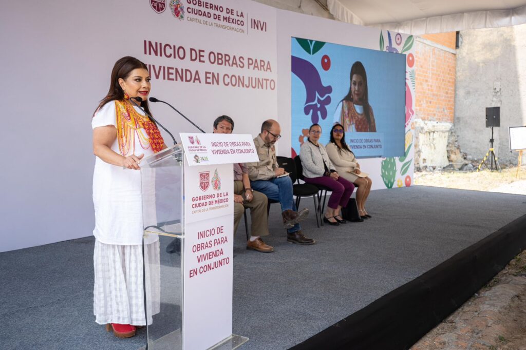 Gobierno de la Ciudad de México inicia construcción de vivienda social en el Centro Histórico; anuncia Ley de rentas justas