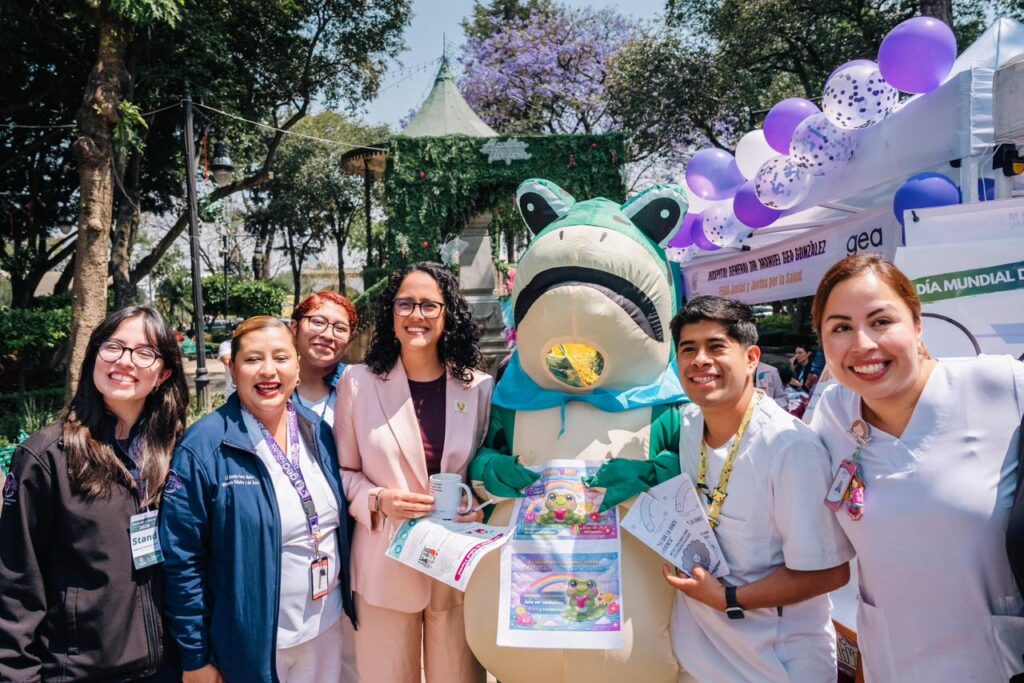 Gaby Osorio plantea albergue para familiares en zona de hospitales de Tlalpan; se inaugura feria de salud