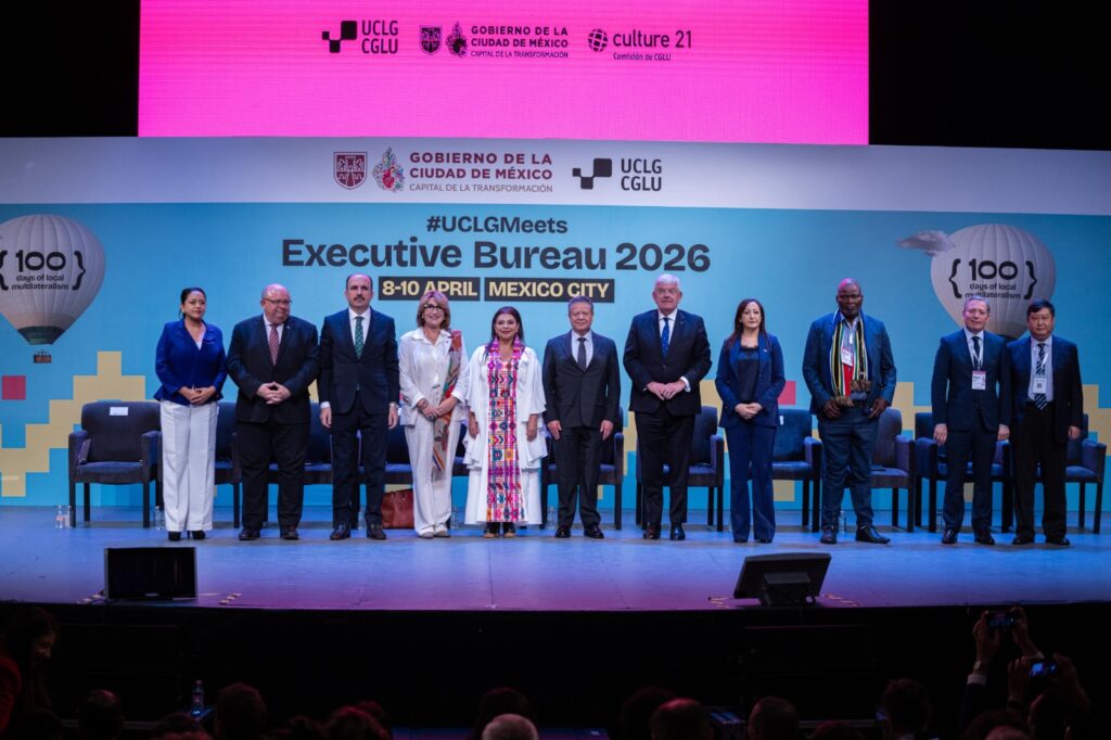 Encabeza Clara Brugada bureau ejecutivo CGLU y llama a ciudades a construir un municipalismo internacional para atender crisis globales desde lo cotidiano
