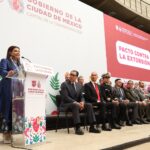 Tolerancia contra la extorsión en la ciudad de México, aseguró Clara Brugada y llamó a la ciudadanía a romper el silencio contra este delito